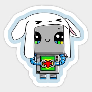 The Cutest Robot Sticker